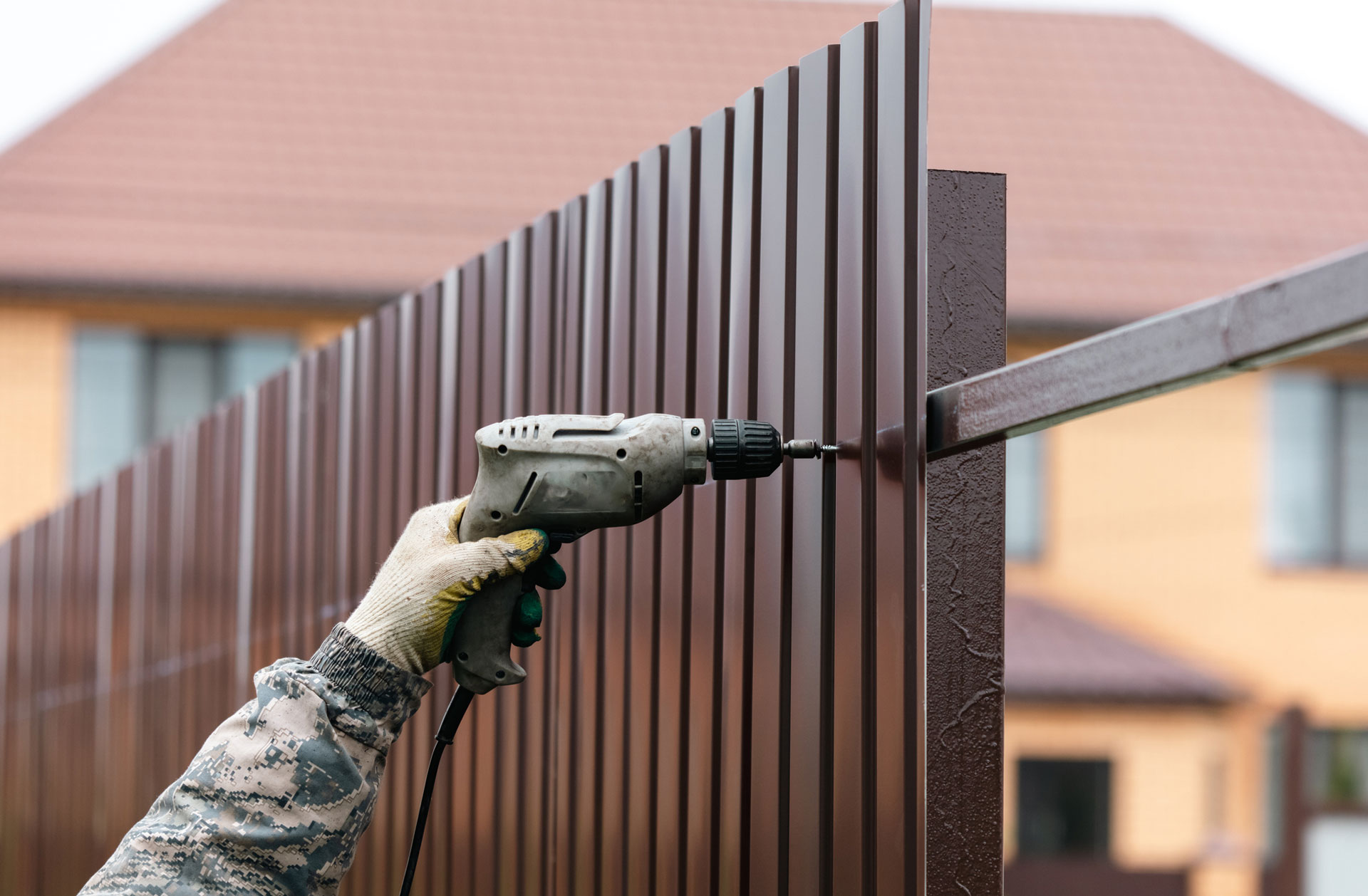Fence installation for a Dallas-Fort Worth property